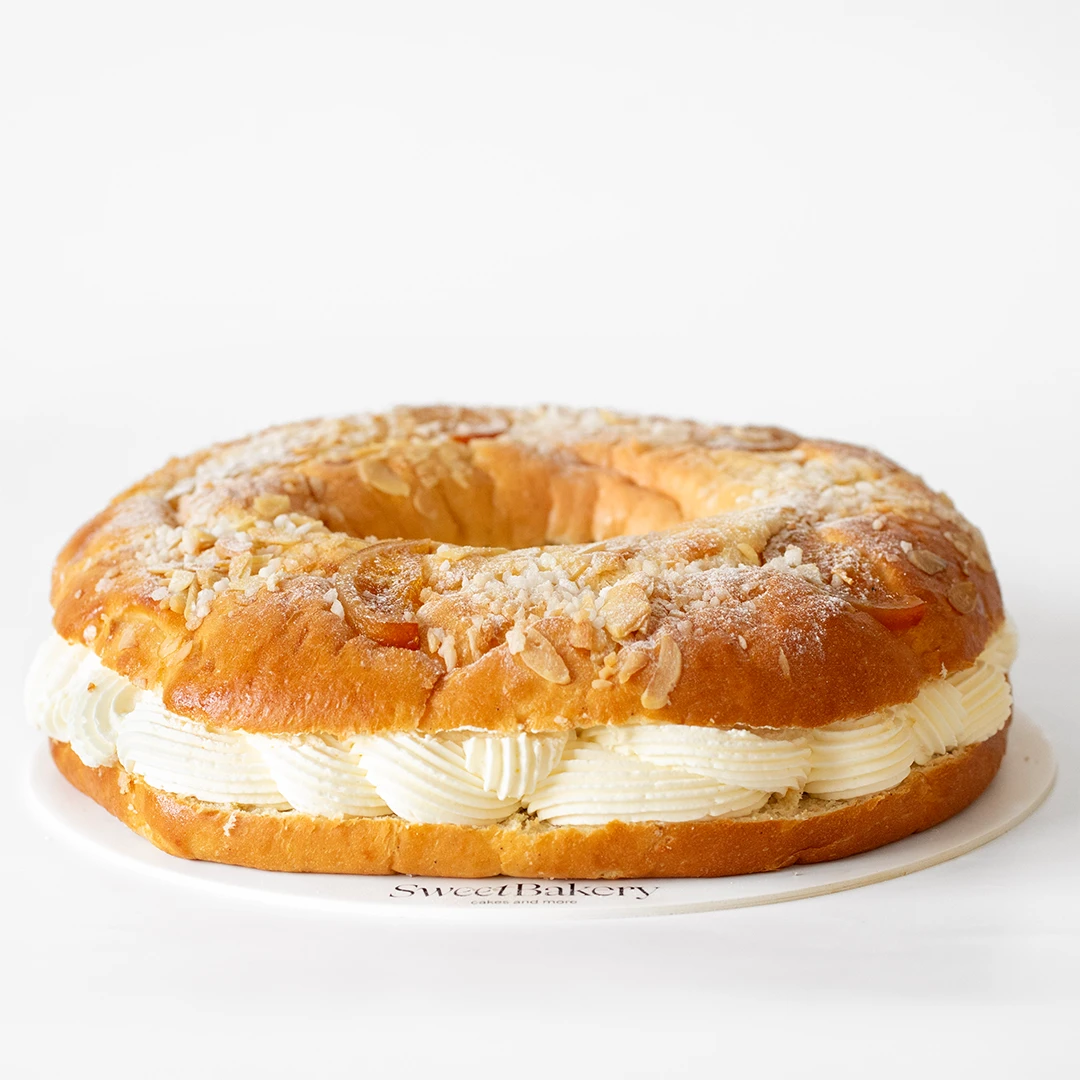 Roscón de Reyes de nata