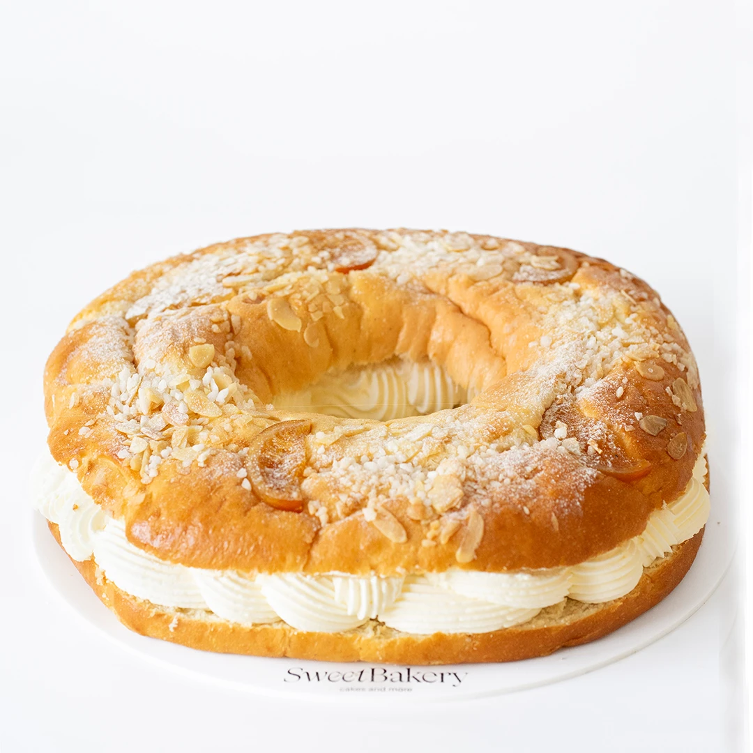 Roscón de Reyes de nata